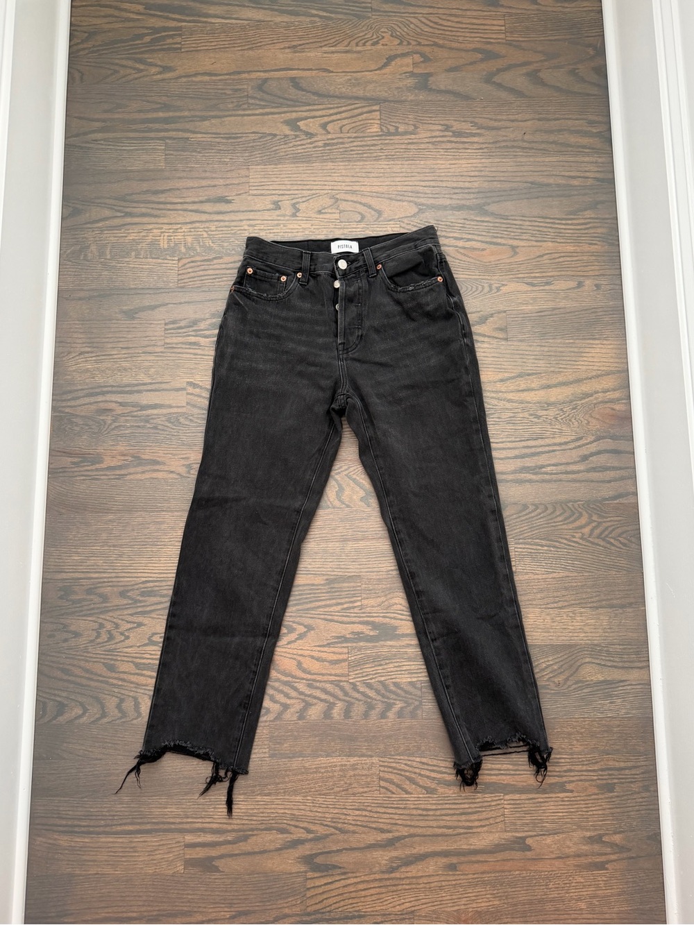 Pistola Black Distressed Jeans